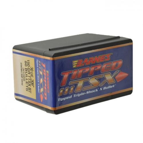 バーンズ 銅弾頭 Tipped Triple-Shock X (TTSX) .366 dia (9.3 mm) 250 gr BT